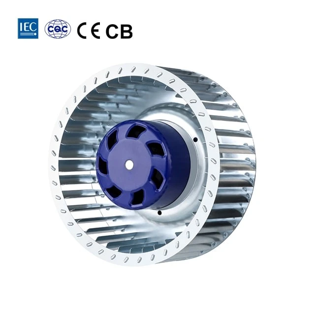 133mm Air Conditioner Extractor Rotor DC Forward Curved Centrifugal Fan 24v For Extruders suppliers