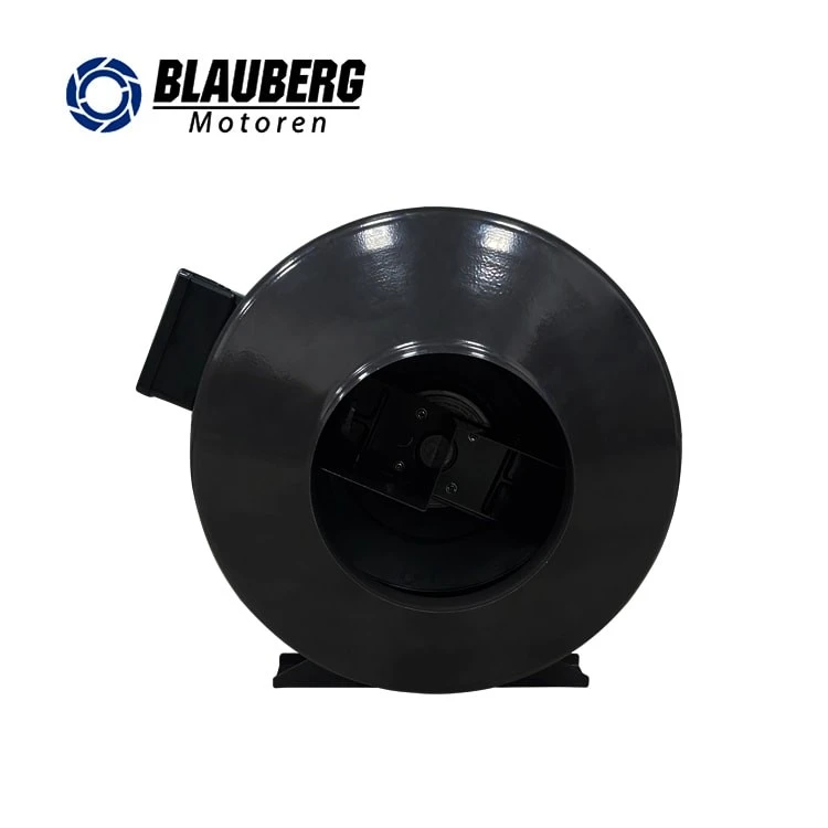 160mm EC 115V Air-condition in Line Duct Fan Centrifugal Fan For Rail Transit Carriers suppliers
