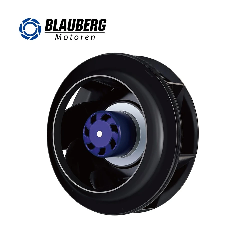 225mm Hvac サイレント EC 後方湾曲遠心ファン 115v