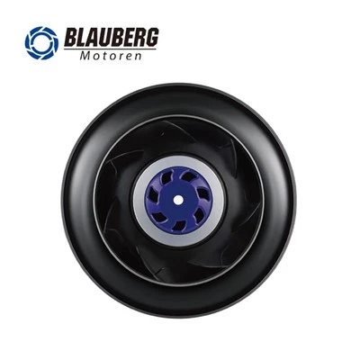 355mm EC モーター 0-10v ファン 30W-4300W 押出機用円形遠心ファン